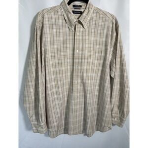 Nautica Shirt Size L Long Sleeve Button Up‎ Check